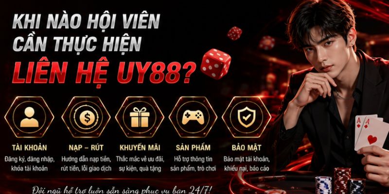 Khi nào hội viên cần phải liên hệ